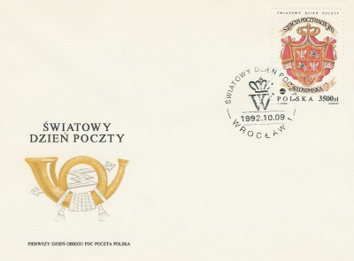 FDC 3251: Światowy Dzień Poczty