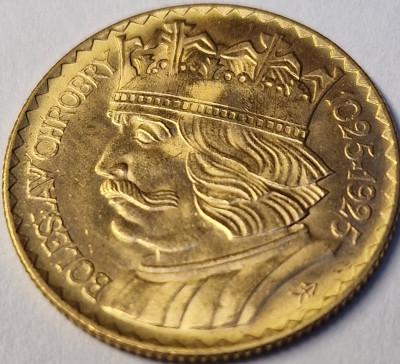 Polska - II RP - 10 zł Bolesław Chrobry - 1925