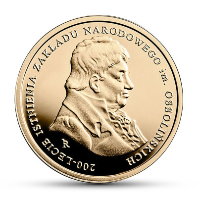 100 zł 200-lecie istnienia Zakładu Narodowego Ossoliński
