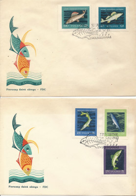 FDC 906-10 (a): Gatunki ryb (stan średni)