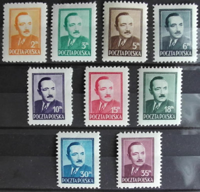 Fi 470 - 478**  Bolesław Bierut 1948