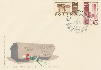 FDC 1671-72: Pomniki walki