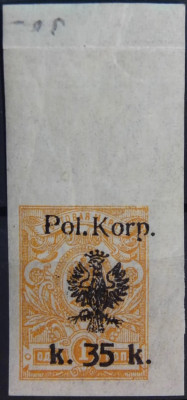 Fi 13b ** Poczta I Korpusu Polskiego gen. Muśnickiego 1918