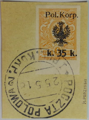 Fi 13b Poczta I Korpusu Polskiego gen. Muśnickiego Rohaczew