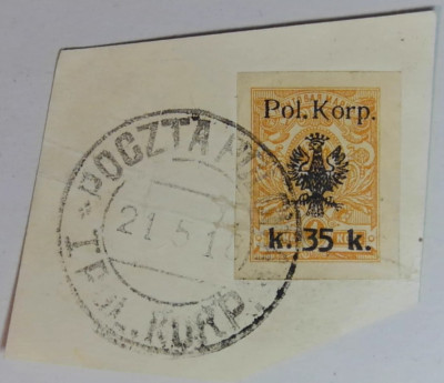 Fi 13b Poczta I Korpusu Polskiego gen. Muśnickiego Rohaczew