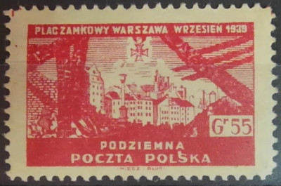 Tajna poczta podziemna - Pierwsze wydanie Fi 4**