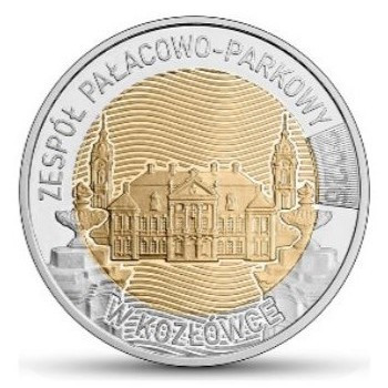 5 zł - Zesp&oacute;ł pałacowo-parkowy w Kozł&oacute;wce