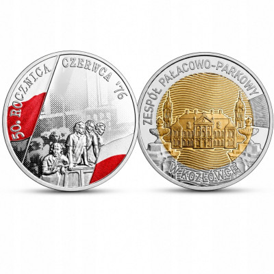 10 zł 50. rocznica Czerwca 76 + 5 zł Zesp&oacute;ł