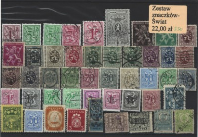 ZESTAW ZNACZK&Oacute;W ŚWIAT