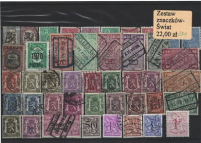 ZESTAW ZNACZK&Oacute;W ŚWIAT