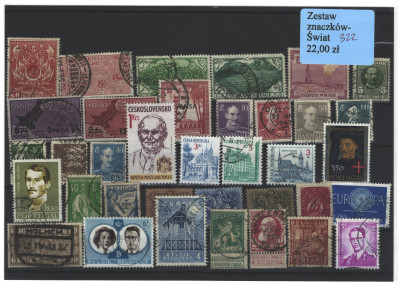 ZESTAW ZNACZK&Oacute;W ŚWIAT