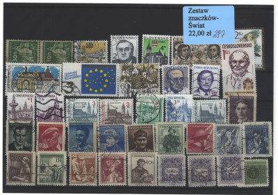 ZESTAW ZNACZK&Oacute;W ŚWIAT