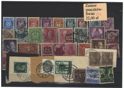 ZESTAW ZNACZK&Oacute;W ŚWIAT