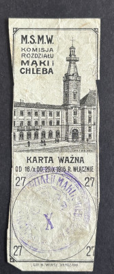 KARTA ŻYWNOŚCIOWA- OKRES I WOJNY ŚWIATOWEJ