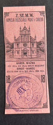 KARTA ŻYWNOŚCIOWA- OKRES I WOJNY ŚWIATOWEJ