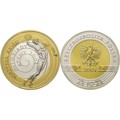 10 ZŁOTYCH,  2004 ROK, Igrzyska XXVIII Olimpiady