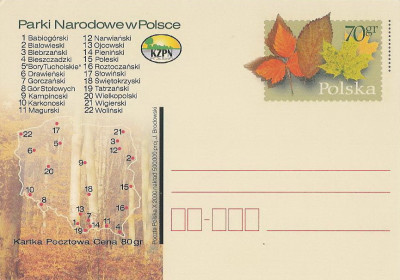 Cp 1239 : Parki Narodowe