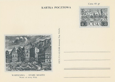 Cp 210 b IX : Warszawa Stare Miasto