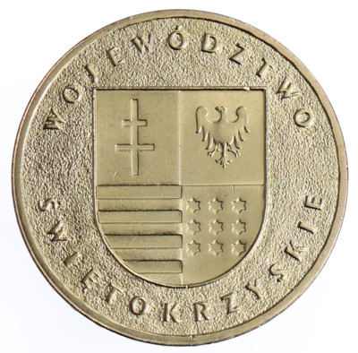 2 zł Wojew&oacute;dztwo Świętokrzyskie