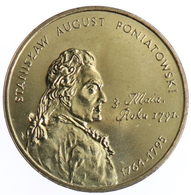 2 zł Stanisław August Poniatowski