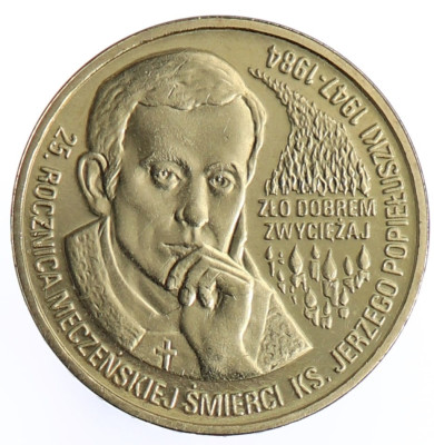 2 zł Jerzy Popiełuszko