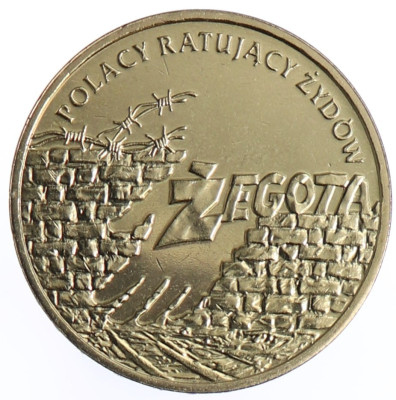 2 zł Polacy ratujący Żyd&oacute;w