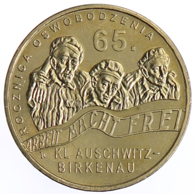 2 zł Oswobodzenie Auschwitz-Birkenau