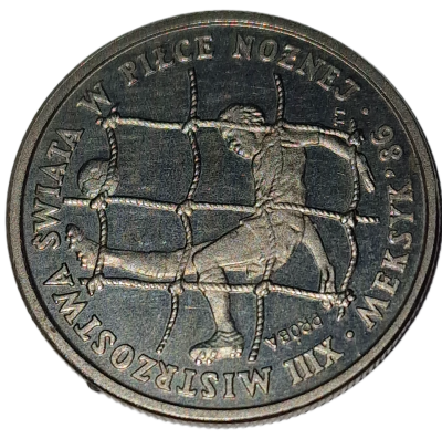200 zł MEKSYK '86 1985 rok - pr&oacute;ba PRL