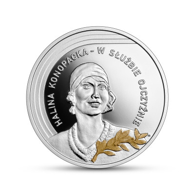10 zł Halina Konopacka &ndash; w służbie Ojczyźnie - 2026