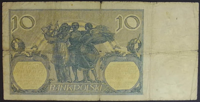 10 zł &ndash; 20 lipca 1926 r. Seria CV 0775833