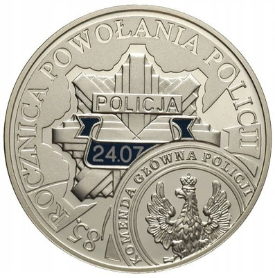 10 zł 85 Rocznica powołania Policji 2004