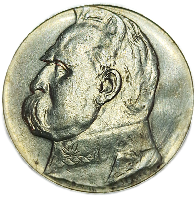 10 zł J&oacute;zef Piłsudski 1936 &ndash; Srebro Ag 750..