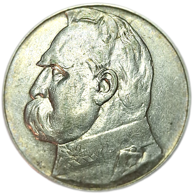 10 zł J&oacute;zef Piłsudski 1936 &ndash; Srebro Ag 750......
