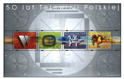 Blok 183 ** 50-lecie Telewizji Polskiej