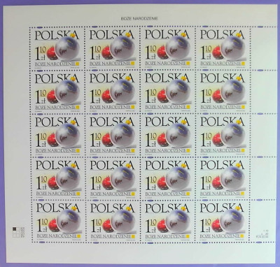 Fi 3863 - 3864 ** 2002 - Boże Narodzenie Arkusze