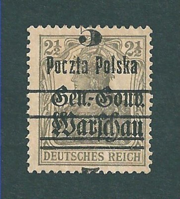 1919 r.  Wyd. Przedrukowe Fi 8 Ia** z gwar.