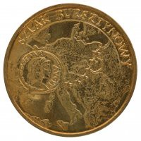 2001 r. 2 zł. Szlak Bursztynowy.