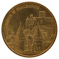 2002 r. 2 zł. Zamek w Malborku.