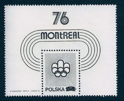1975 r. Blok 95 **ND.