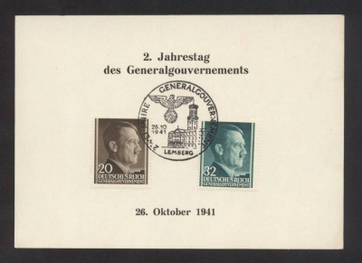KARTA OKOLICZNOŚCIOWA - LEMBERG 1941