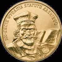 2006 r. 2 zł. 500 - Lecie Statutu łaskiego.