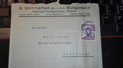 Koperta - lata trzydzieste...