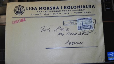 Koperta ze znaczkiem2 - lata trzydzieste