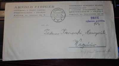 Koperta- lata trzydzieste