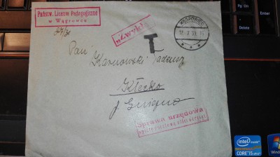 Koperta - lata trzydzieste