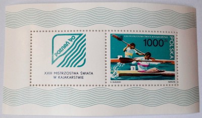 BLOK 97 XXIII MISTRZOSTWA ŚWIATA W KAJAKARSTWIE