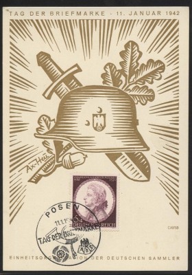 DZIEŃ ZNACZKA - PIĘKNY KASOWNIK 1942