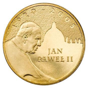 Jan Paweł II 1920-2005 JPII 2zł Mennicza 2005
