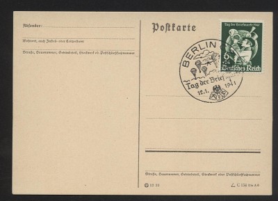 DZIEŃ ZNACZKA - PIĘKNY KASOWNIK 1941