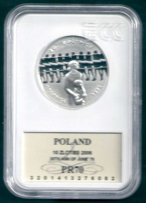 2006 r. 10 zł. 30 Rocznica Czerwca 76.